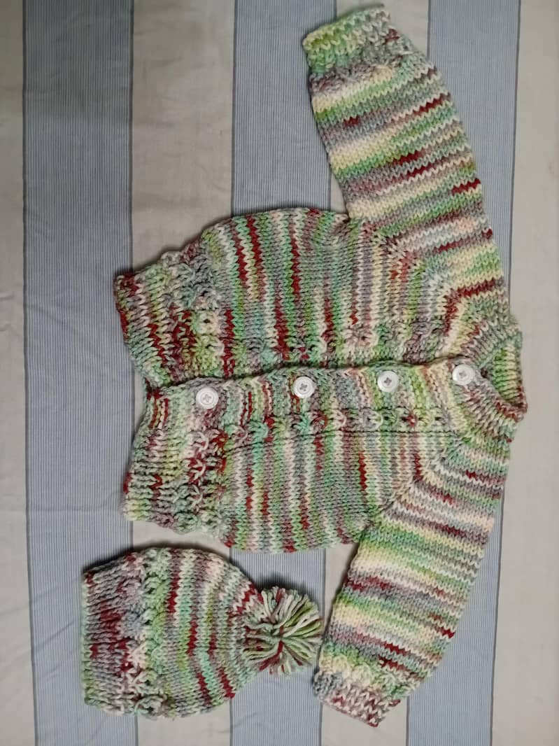 Wool knitting Sweaters Handmade 3