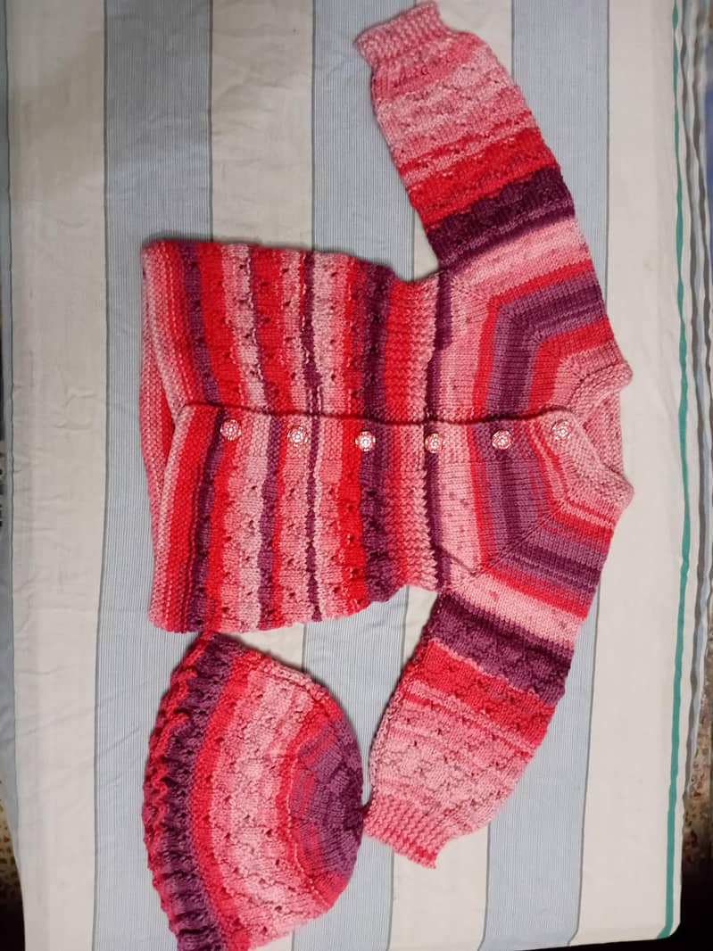 Wool knitting Sweaters Handmade 4