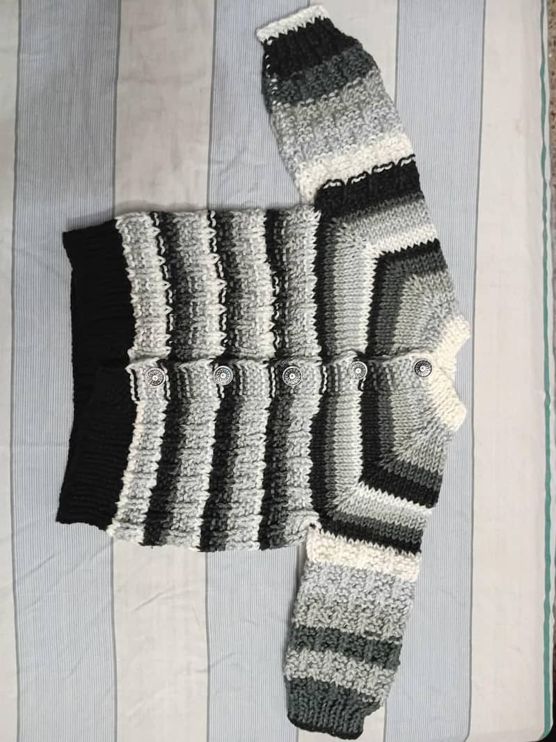 Wool knitting Sweaters Handmade 7