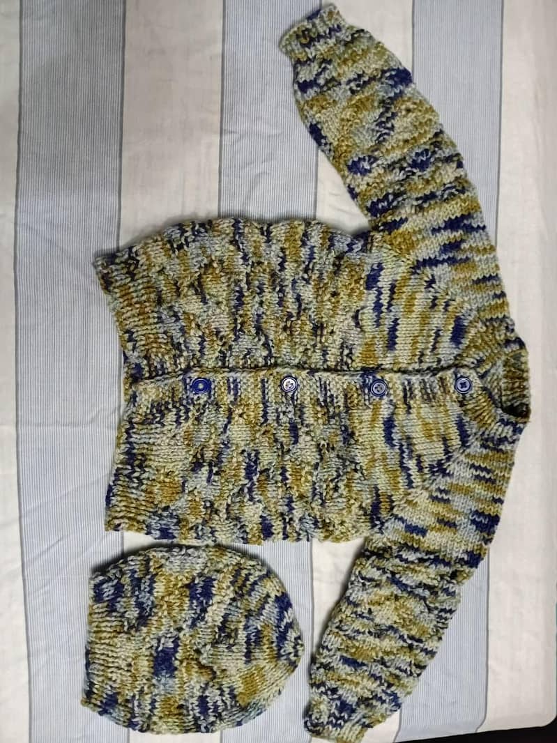 Wool knitting Sweaters Handmade 10