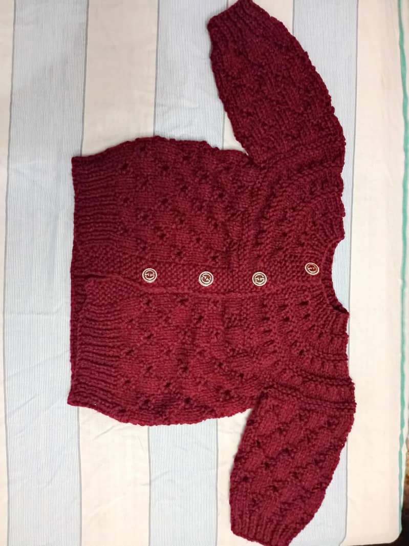 Wool knitting Sweaters Handmade 13