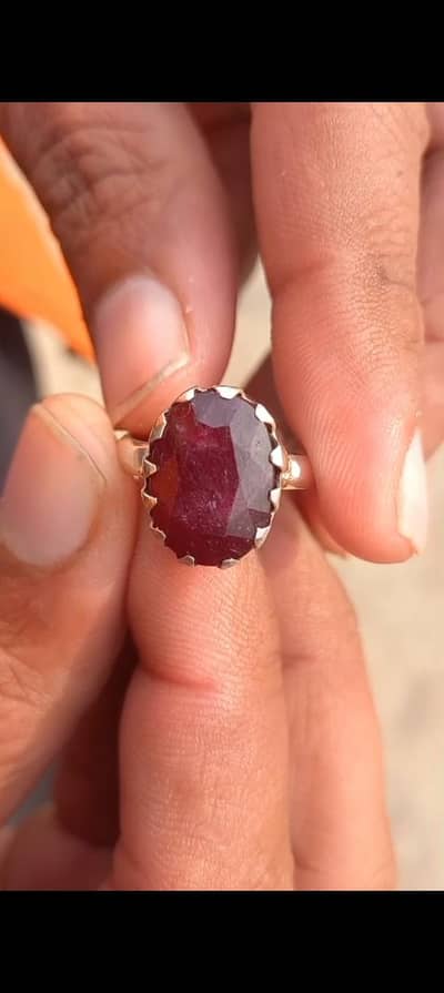 Natural Ruby Corundum