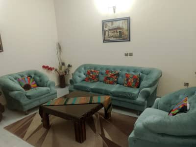 premium velvet 5 seater sofa set available for sale