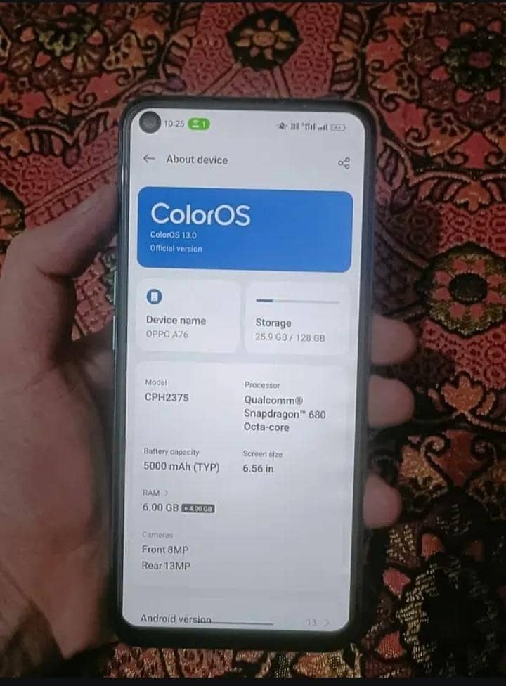 OPPO A76 1