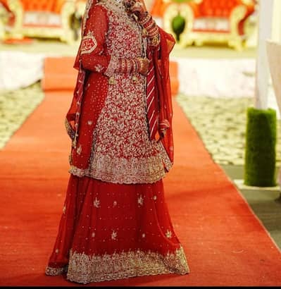 1 time use baarat walima dress