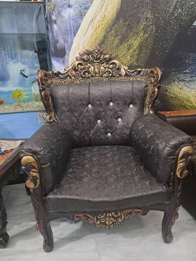 5 seater sofa set chinoty design with tabels frame