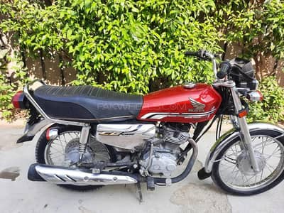 Honda cg 125 Special edition 10/10 total genuine all ok