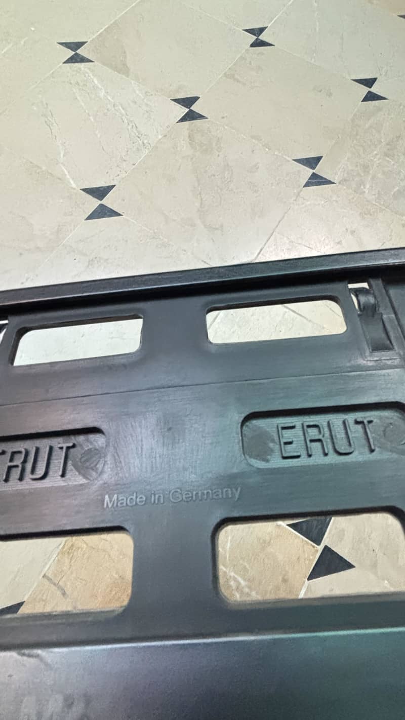Universal Numberplate Frame 1