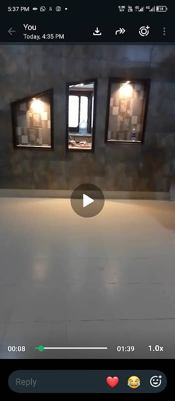 300 yard upper portion for rent dha phase 4 2 bed dd +study room Upper portion Rent demand 150. . . ShahBaz BaLoch 0322.5996882