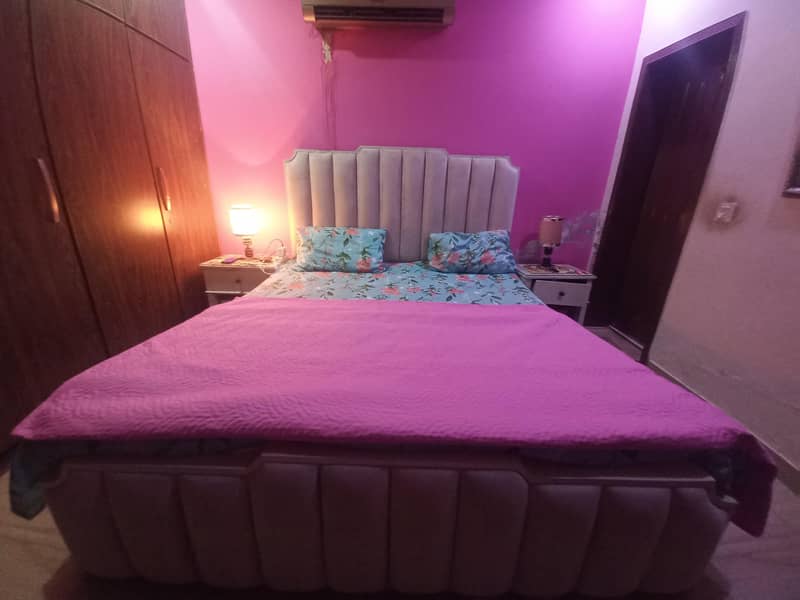 double bed with side tables 1