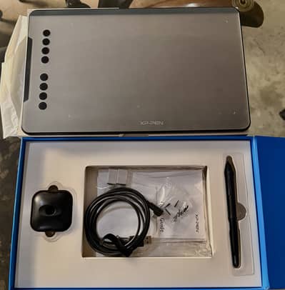 XP Pen Deco 01 V2 Drawing Tablet with complete box and accessories