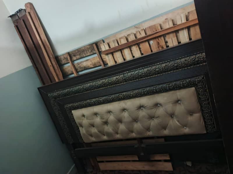 bed with mattress 1