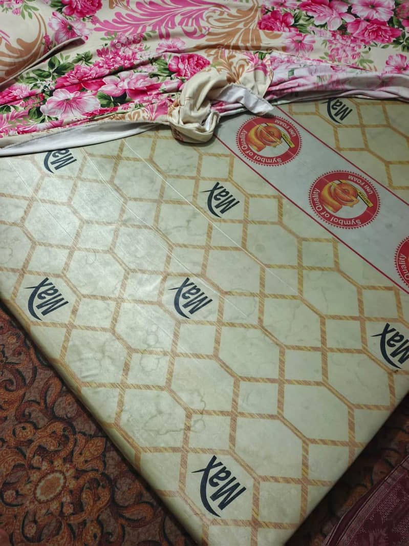 bed with mattress 2