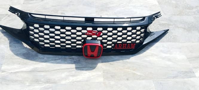 honda civic 2016 to 2021 front costimized grill