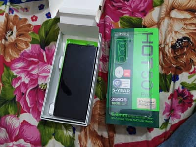 Infinix Hot 50 Pro Plus all ok box charger