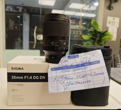 Sigma 35mm F1.4 DG DN in Warranty