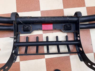Toyota Hilux Revo 4x4 Heavy Duty Bull Bar / Front Bumper – Black