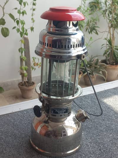 Vintage Petromax 829/500 CP Super Rapid Pressure Lantern – Brass Body
