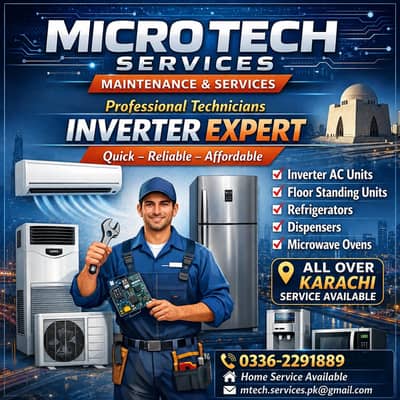 Fridge Repair - AC Repair - Microwave Repair - Deep Freezer Repair