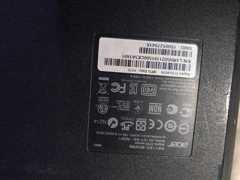 Acer laptop 4