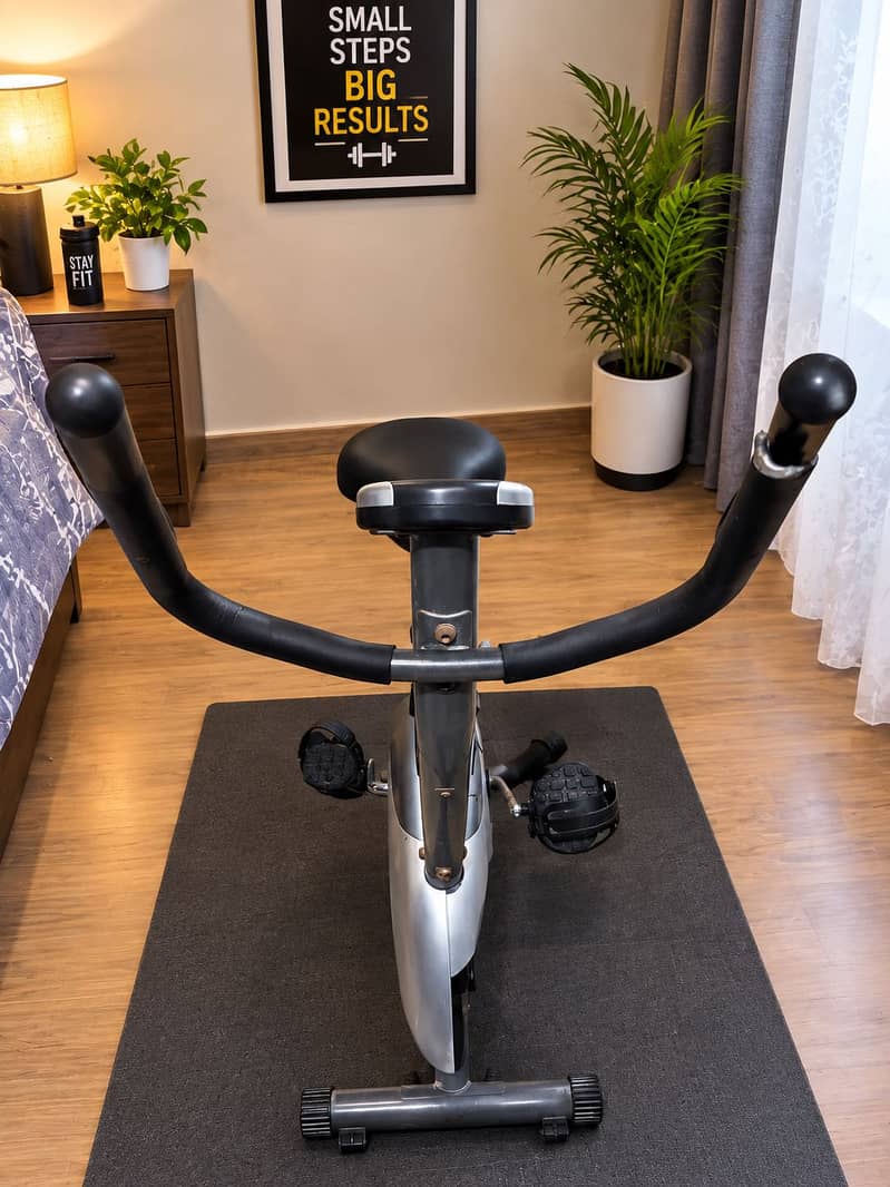 Slim line exercise bike 3