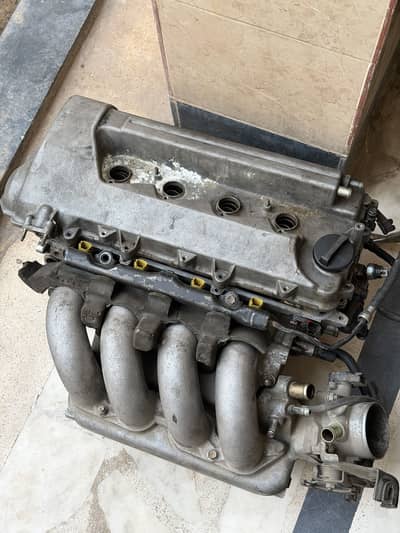 2zz ge 2.0 celica head with Intake trotthole