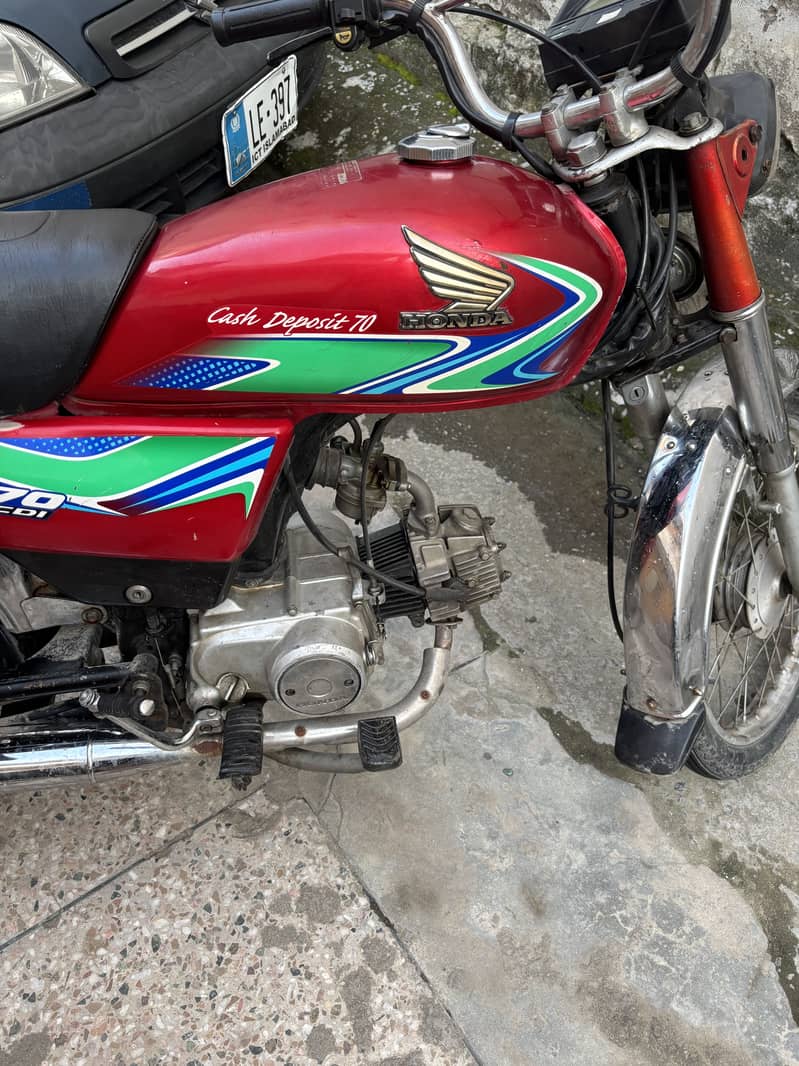 Honda CD70 2018 4