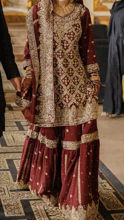 Bridal sharara