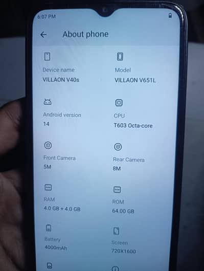Villaon V40s