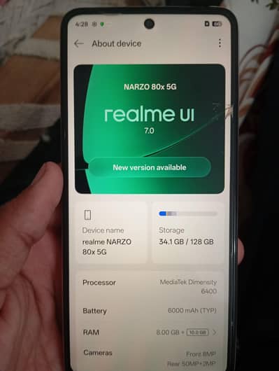realme Narzo 80x 5G
