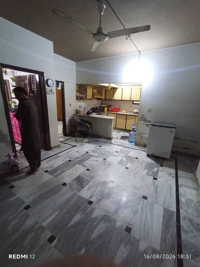 3 BEDS DRAWING DINING BOUNDARY WALL FLAT