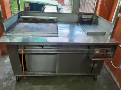 Burger Shawarma counter