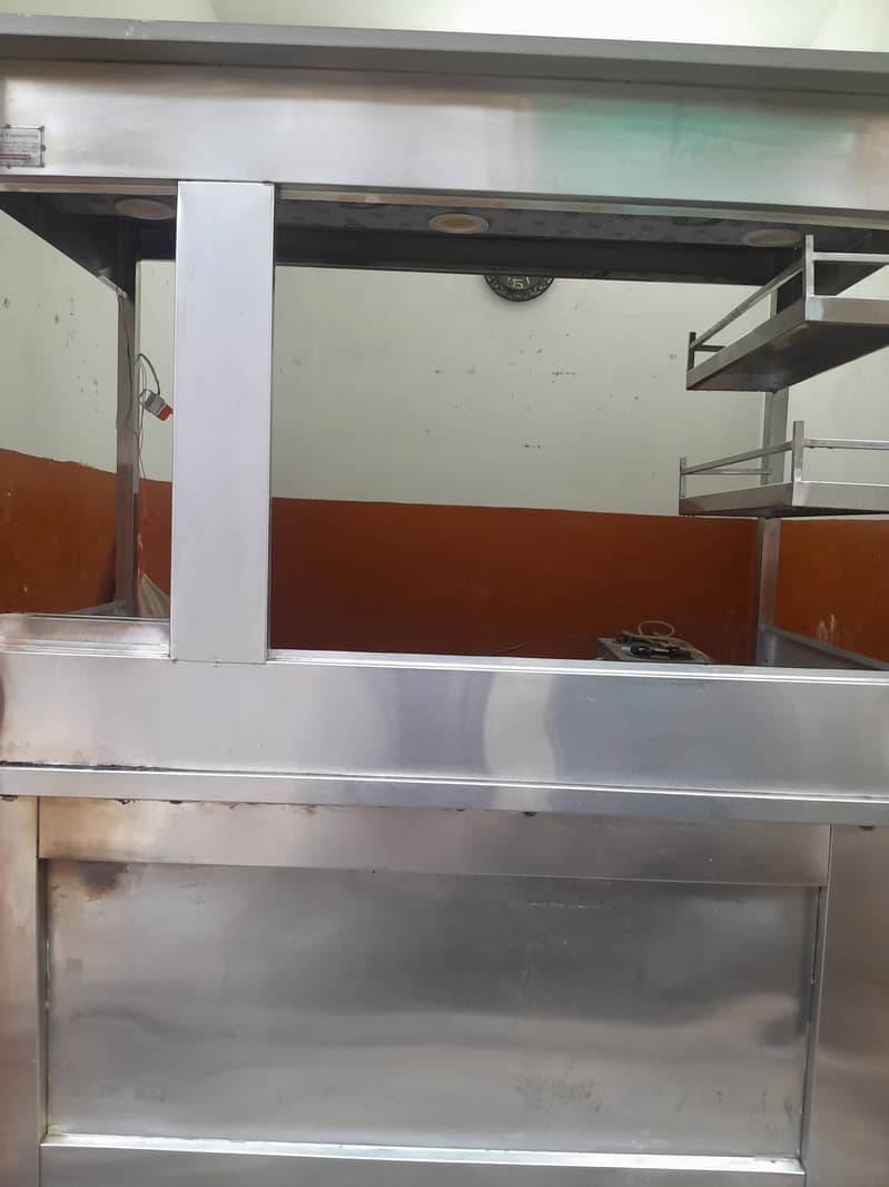 Burger Shawarma counter 1