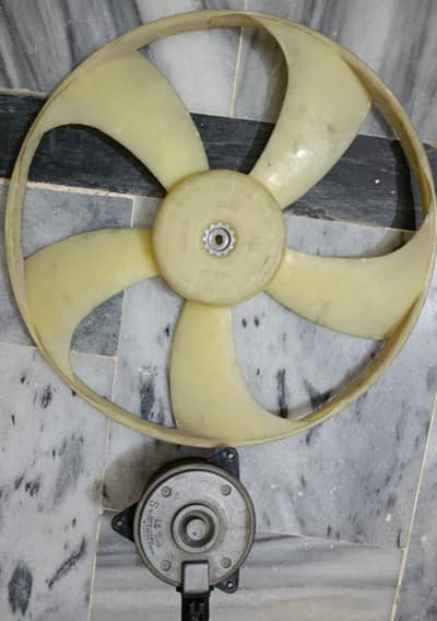 Radiator Fan and Motor of Toyota Carolla GLi
