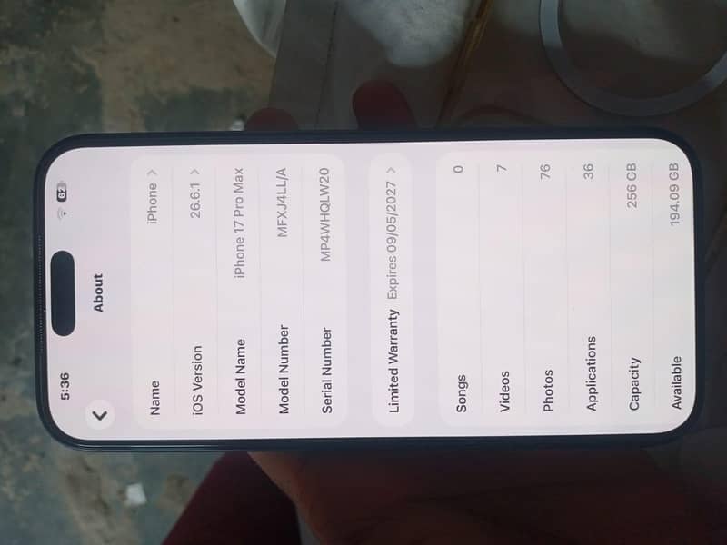 Apple iPhone 17 Pro Max 8