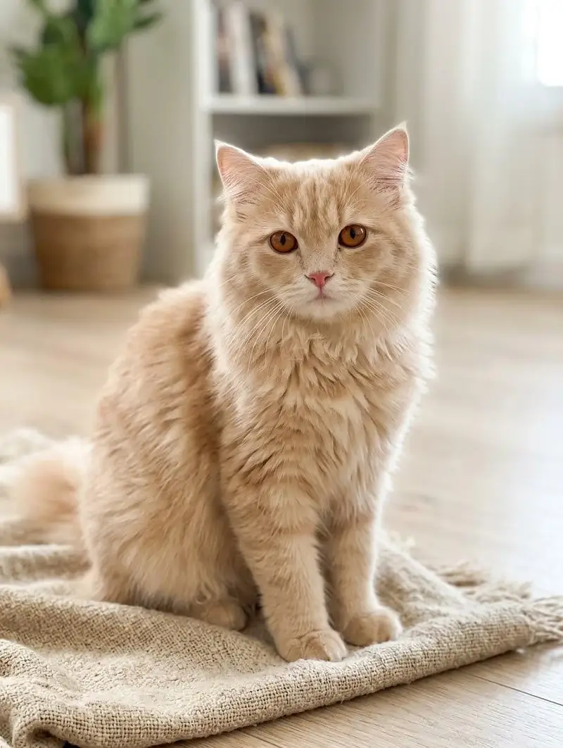 Beautiful & Healthy Cream Persian Kitten - Extra fluffy Tail — photo 3