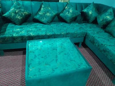 2 sofa set L shaped for sale