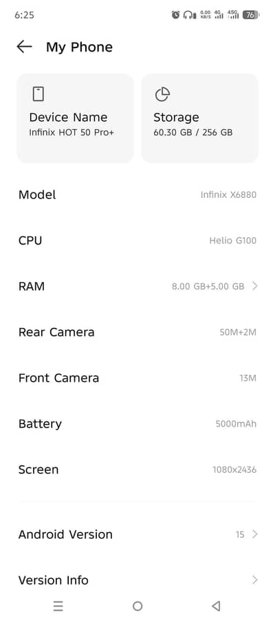 Infinix Hot 50 Pro Plus