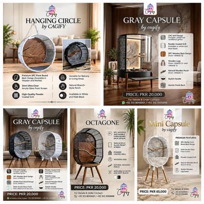 premium quality cages for parrots and other birds