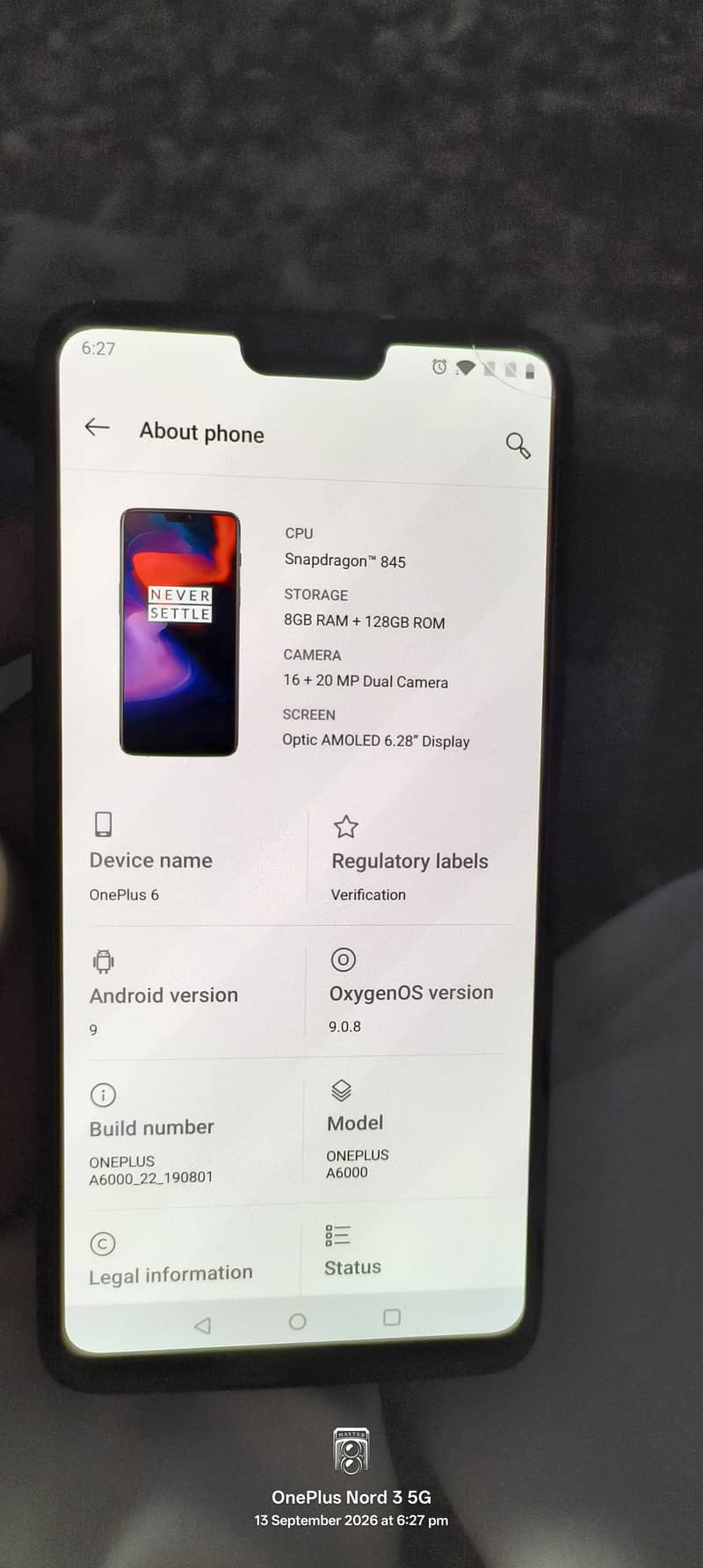 One Plus 6 2