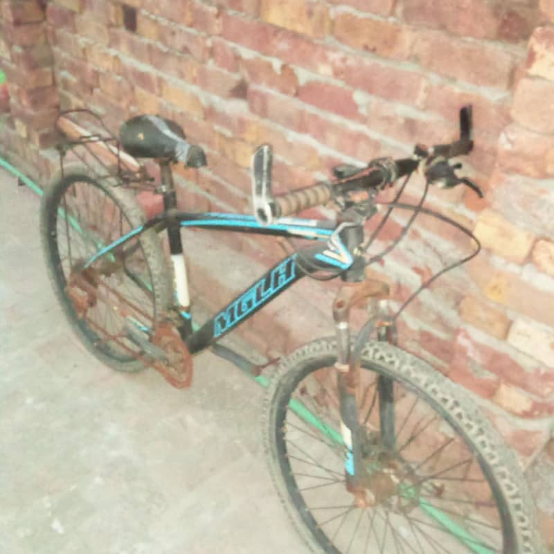 Cycle back gray khrab hai 3