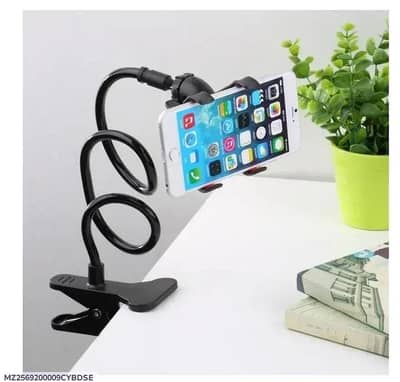 Mobile Phone Holder Black Flexible Snake