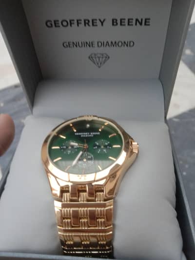 Geoffrey Beene Diamond Watch Came from US Branded Watch