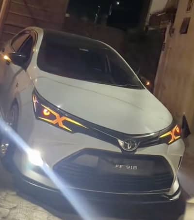 Toyota Corolla 2015-2026 Customised /Modified X style Lights