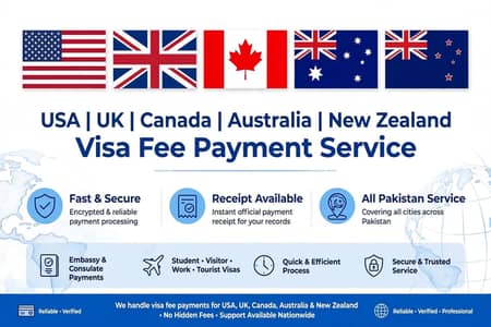 jawad visa fee pay service Canada Australia new Zealand UK USA