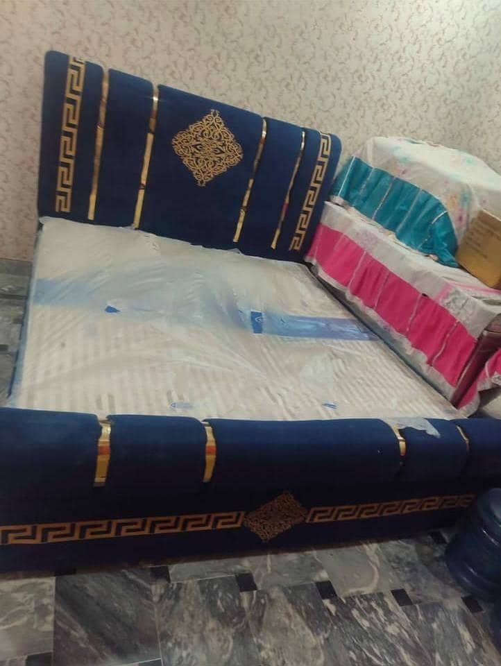 5 Seater Sofa & King Size Bed with Mattress 2