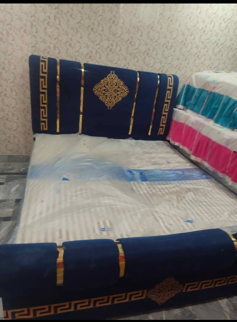 5 Seater Sofa & King Size Bed with Mattress 3
