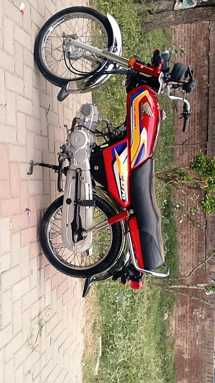 Honda CD70 2024/25 Apl 7