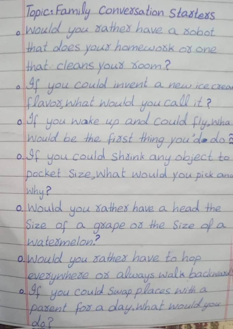 Hand written assignment 0
