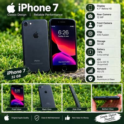 Iphone 7 black for sale